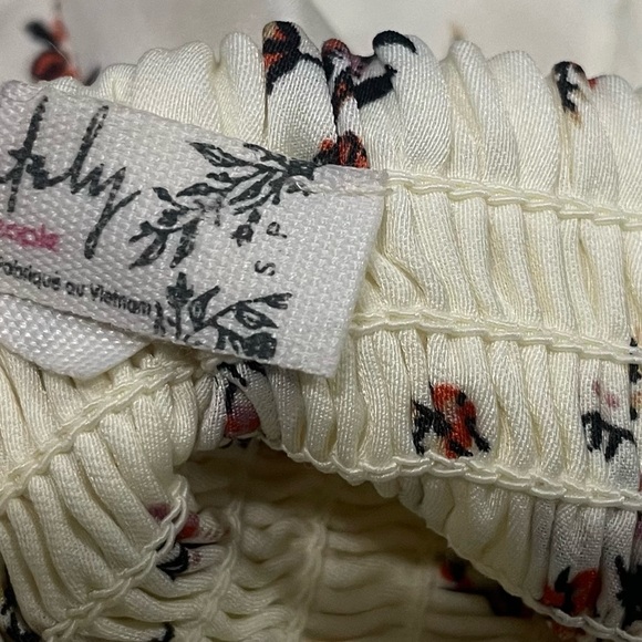 Free People Out And About Maxi Slip Dress in Ivory Combo Romantic Feminine Sz S - Picture 15 of 15